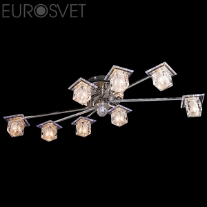 Светильник Галоген - 4803/8 хром/белый+синий+красный+фиолет