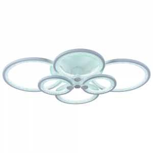 Светодиодная люстра 8002/6 WHT 168W+8W RGB