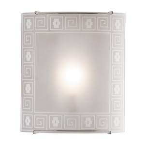 Светильник СОНЕКС 1140  бел/хром E27 100W BORDER