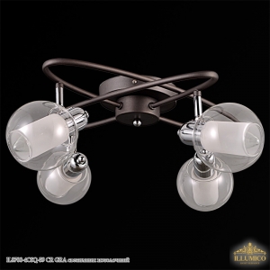 IL8700-4CSQ-59 CR GRA светильник потолочный