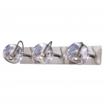 Светильник ODEON LIGHT 1429/3W мат.ник/прозр. GU10 50W Bolla