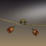 Светильник ODEON LIGHT 2167/4W бронзов/мозаика G9 4*40W Glosse