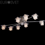 Светильник Галоген - 4803/8 хром/белый+синий+красный+фиолет