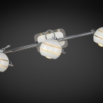 Спот Модерн 6-5256-3-CR+WH G9 LED