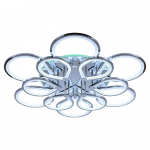 Светодиодная люстра 8000/6+6 CHR 372W+15W RGB