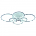 Светодиодная люстра 8002/6 WHT 168W+8W RGB