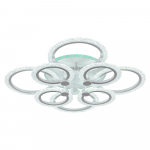 Светодиодная люстра  8003/4+4  WHT 144W+11W RGB