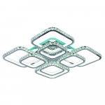 Светодиодная люстра 8010/4+4 CHR 416W+8W RGB