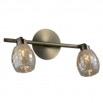 Светильник ODEON LIGHT 2166/2W бронзов/мозаика G9 2*40W Glosse