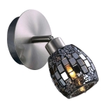 Светильник ODEON LIGHT 2168/1W мат ник/мозаика G9 40W Glosse