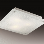 Светильник СОНЕКС 3257 хром/белый Е27 3*60W 220V GRAFIKA